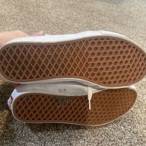 VANS Sk8-Hi Skate Chili Pepper Skater Sneaker Red With Black EUC Size 9 - Picture 8 of 10